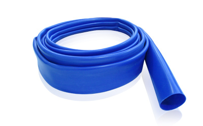 Silicone sleeve to coat the corona discharge rollers
